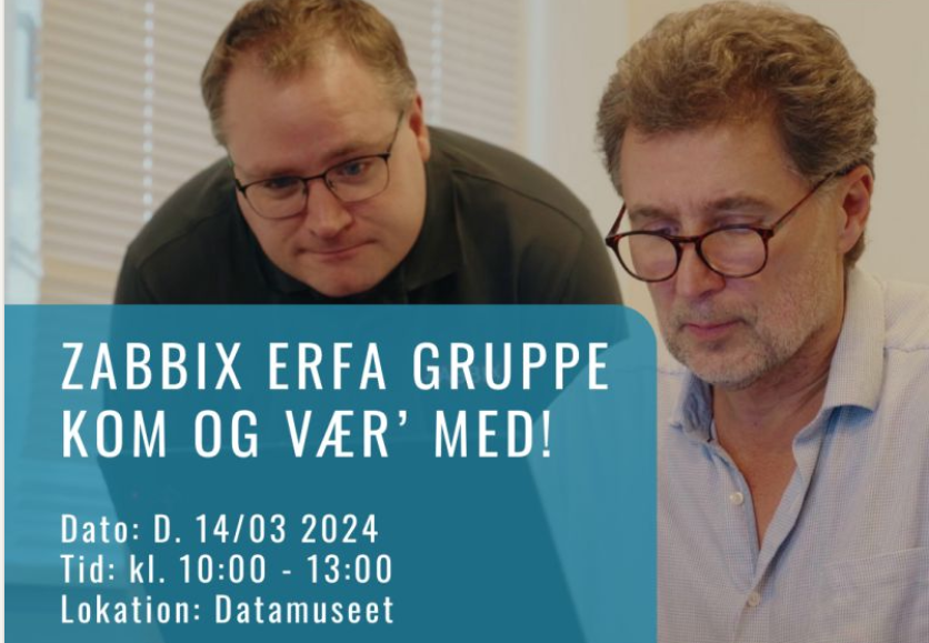 Kunne du tænke dig at være med til et Zabbix ERFA møde?